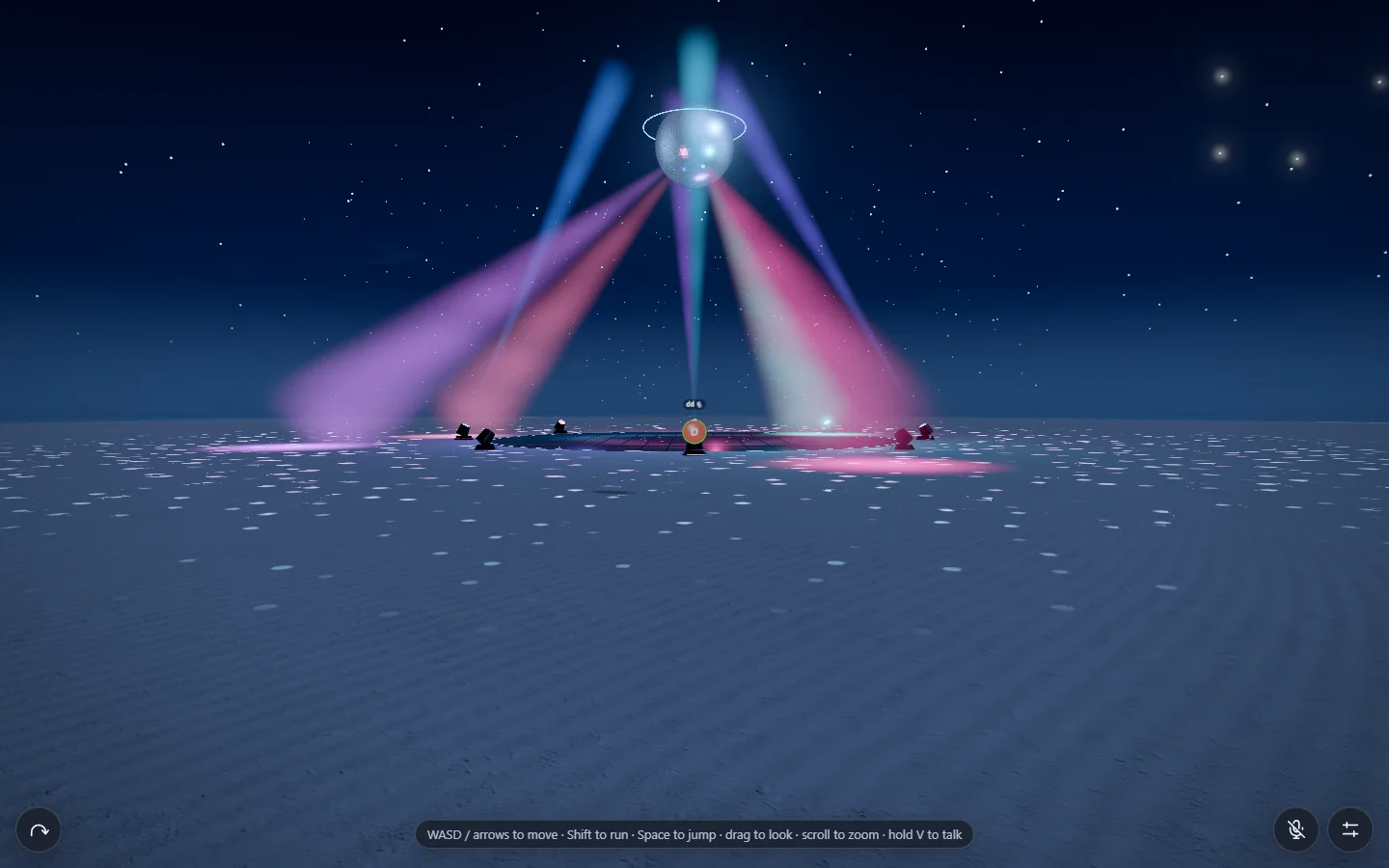 When the island lights up